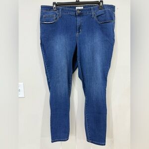 Ava & Viv Dark Blue Ankle Jeans